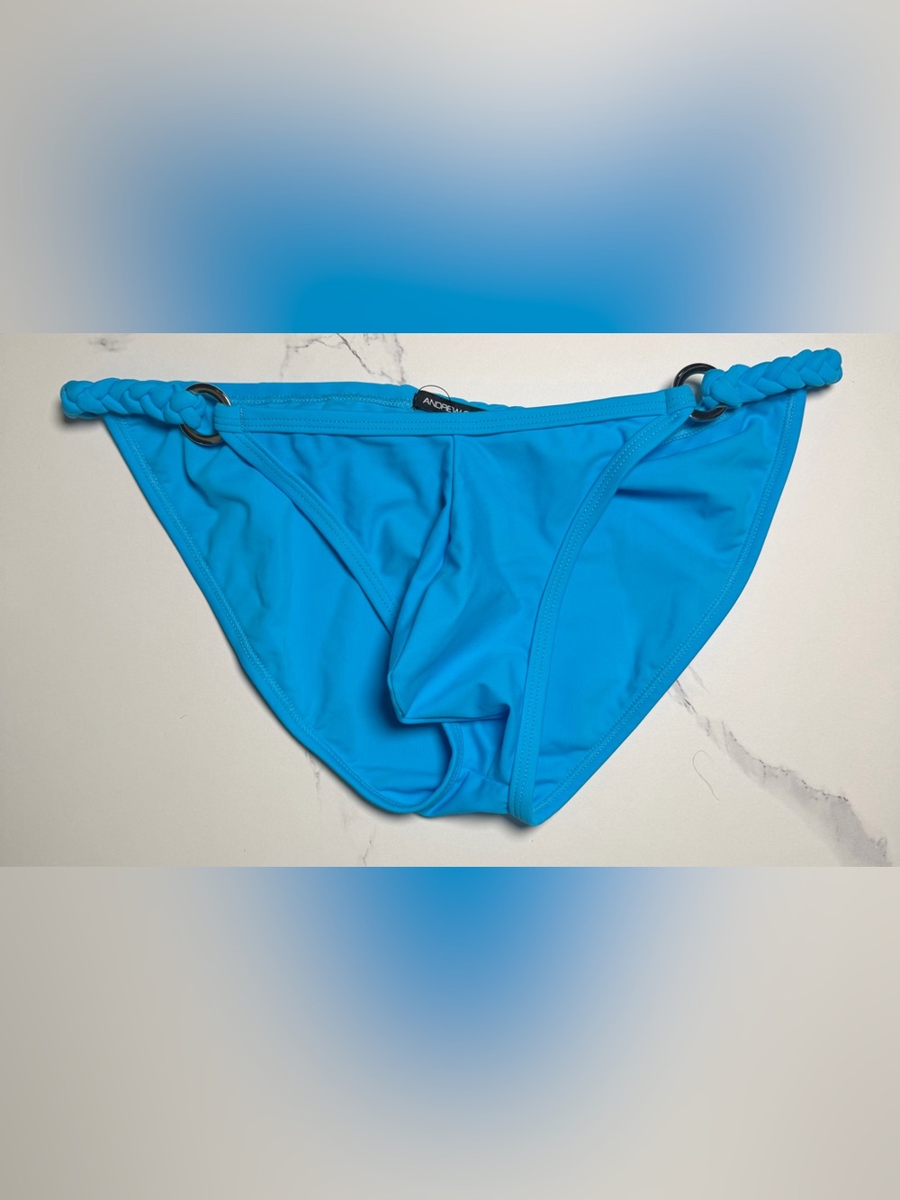 Andrew Christian Vibrant Turquoise Bikini Brief
